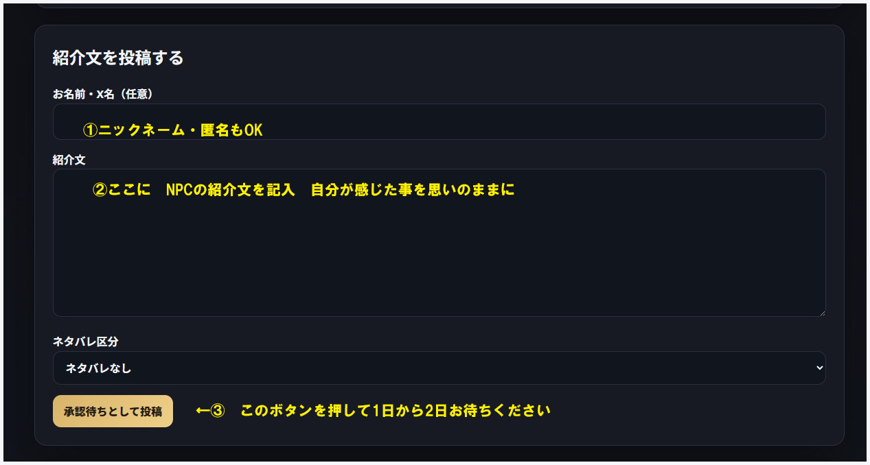 画像投稿方法
